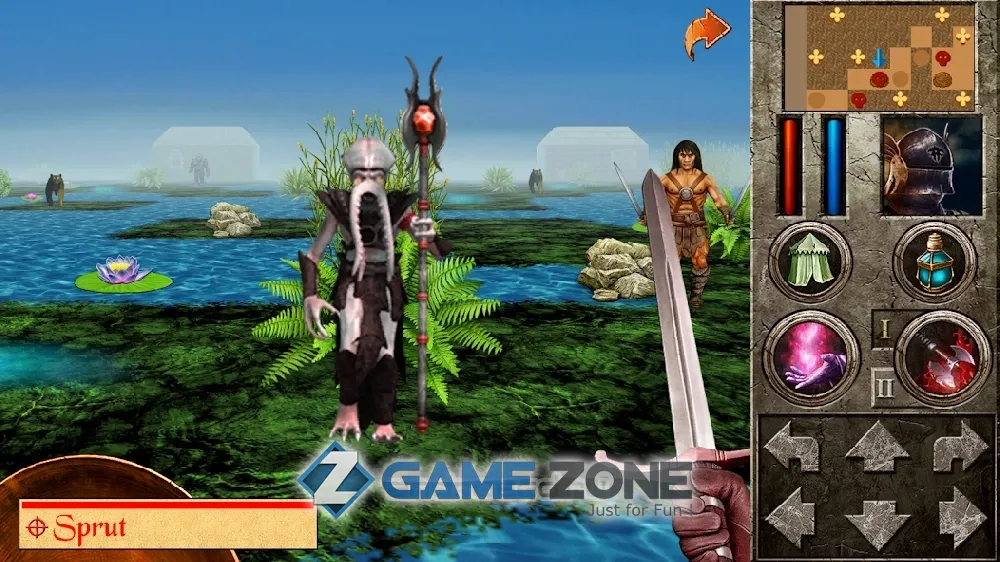صورة من لعبة The Quest - Hero of Lukomorye III