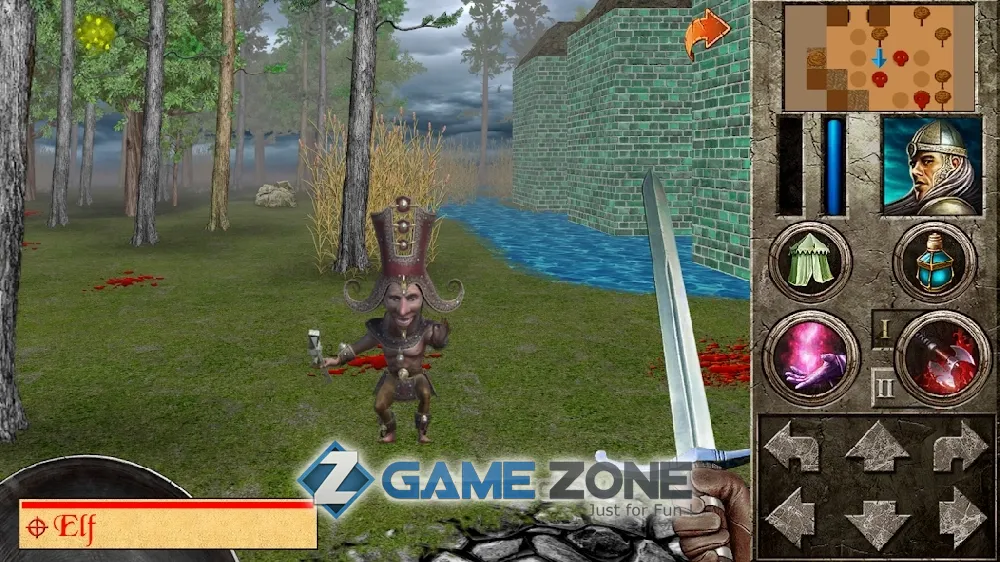 صورة من لعبة The Quest - Hero of Lukomorye IV