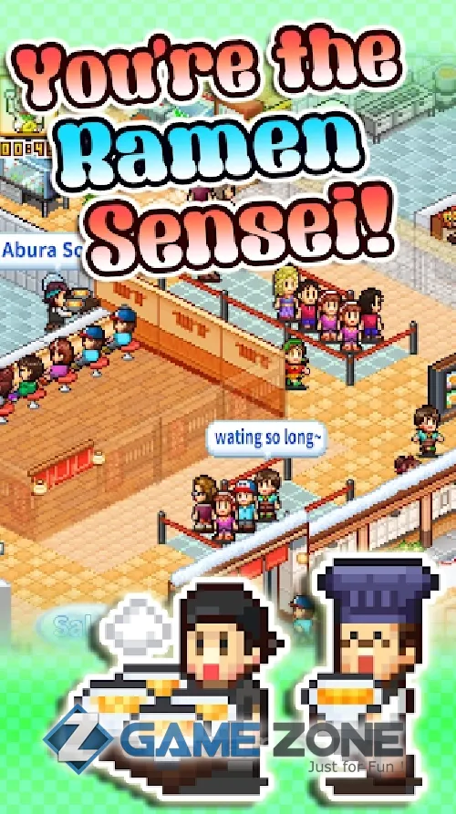 صورة من لعبة The Ramen Sensei 2