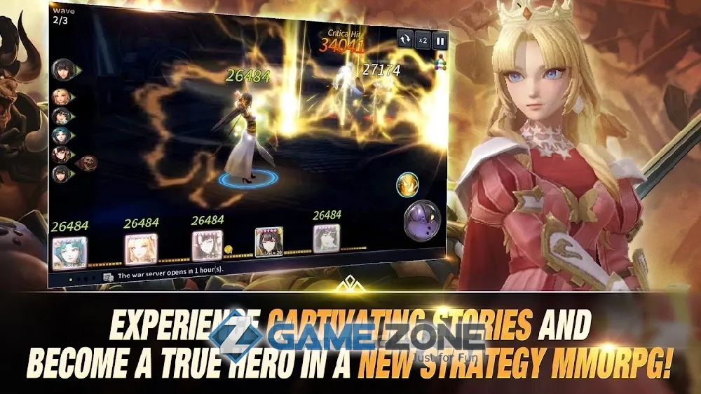 صورة من لعبة The War of Genesis: Battle of Antaria