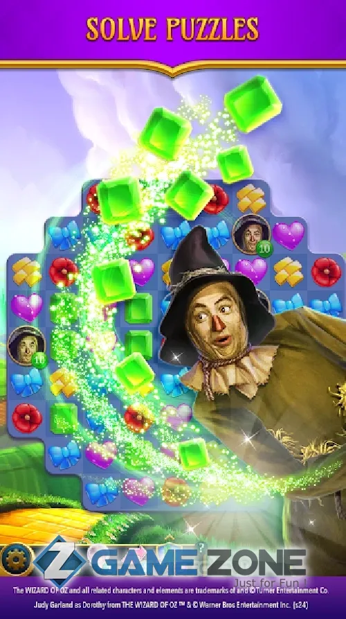 صورة من لعبة The Wizard of Oz Magic Match 3 [Много жизней]