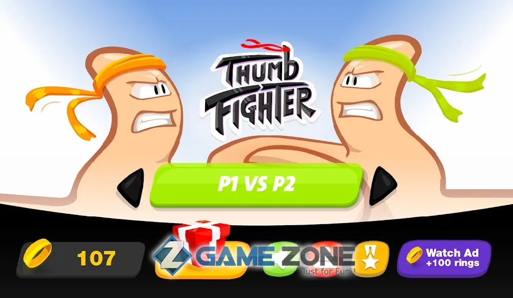 صورة من لعبة Thumb Fighter [Много денег]