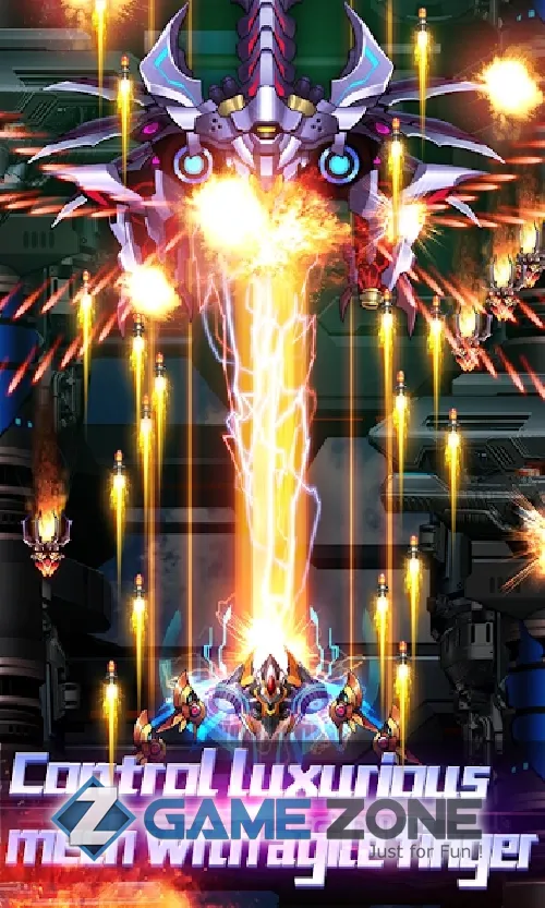 صورة من لعبة Thunder Assault: Raiden Striker
