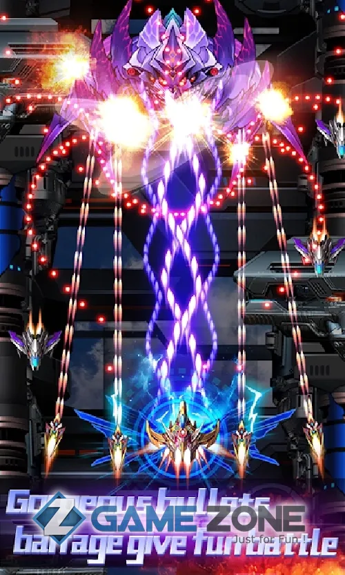 صورة من لعبة Thunder Assault: Raiden Striker