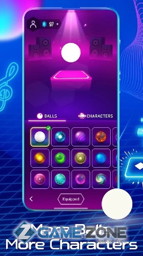 صورة من لعبة Beat Hopper: Bounce Ball to The Rhythm (Unreleased) [unlocked]