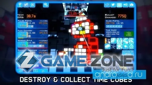 صورة من لعبة Time Clickers [Много денег]