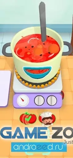 صورة من لعبة Tiny Cook [Adfree]