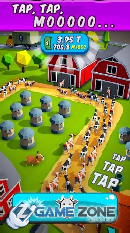 صورة من لعبة Tiny Cow