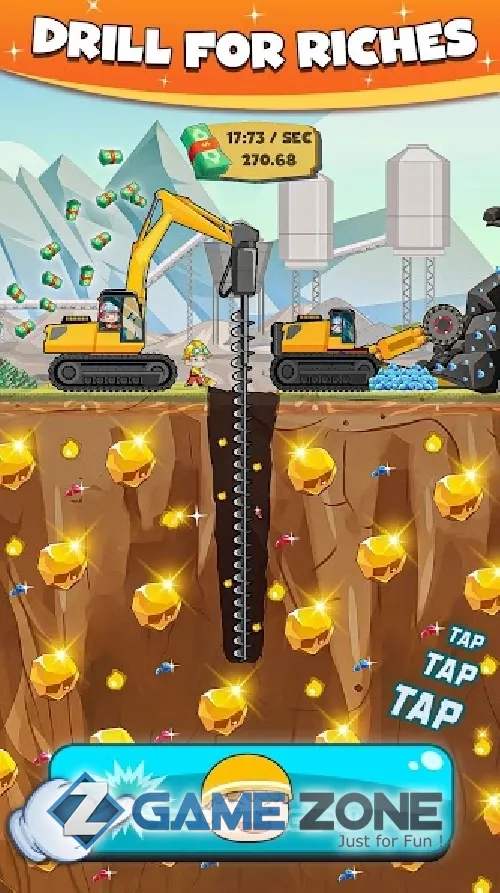 صورة من لعبة Tiny Miners - Idle Clicker