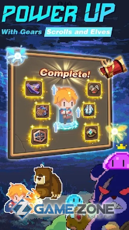 صورة من لعبة Tiny Pixel Knight Idle RPG Adventure Tales