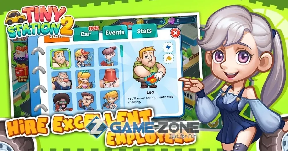 صورة من لعبة Tiny Station 2