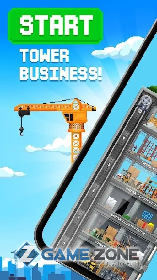 صورة من لعبة Tiny Tower