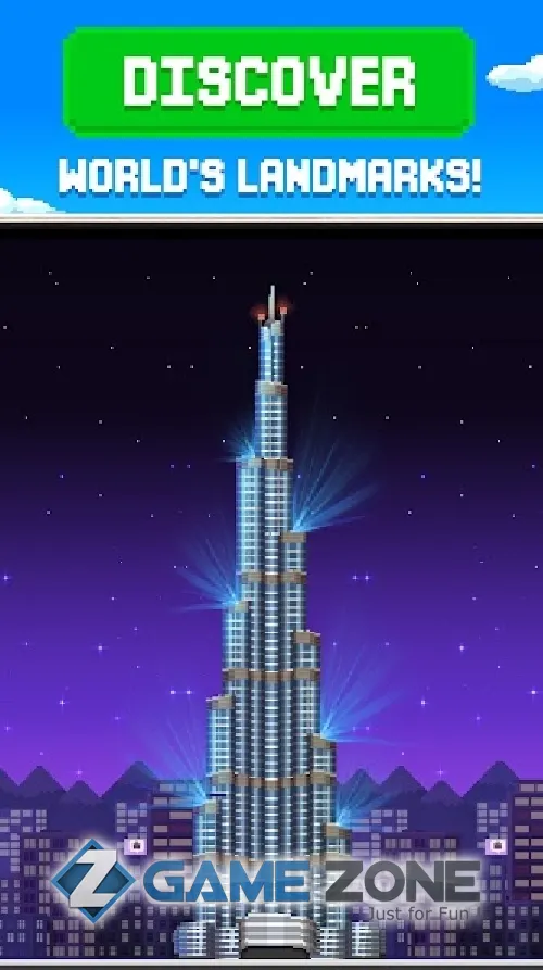صورة من لعبة Tiny Tower