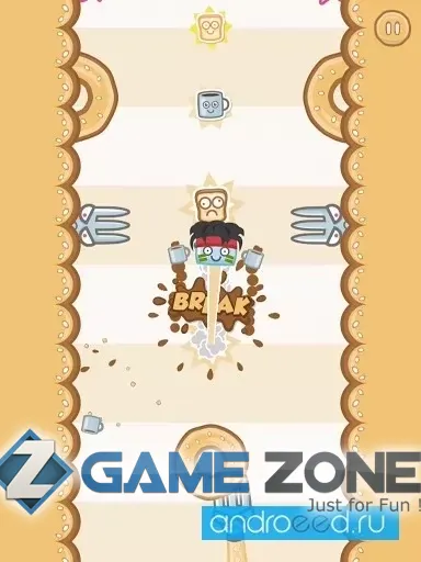 صورة من لعبة Toaster Swipe