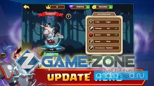 صورة من لعبة Tower Crush: Castle Crush, Tower conquest [Много денег]