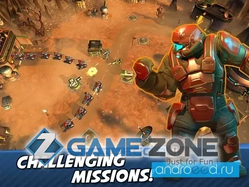 صورة من لعبة Tower Defense Generals TD