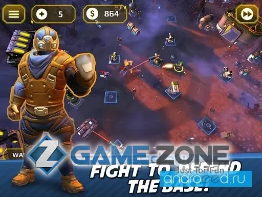 صورة من لعبة Tower Defense Generals TD