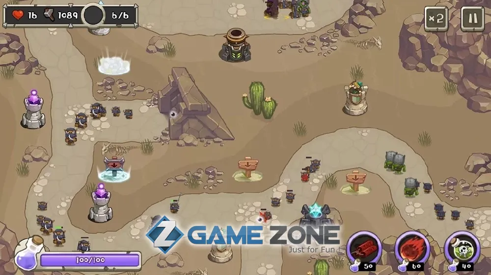 صورة من لعبة Tower Defense King [Много денег]