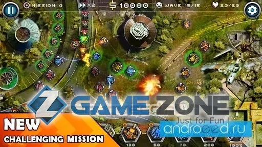 صورة من لعبة Tower Defense Zone 2
