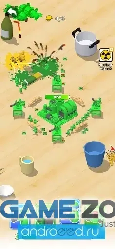 صورة من لعبة Toy Army Draw Defense [Mod Money/Adfree]