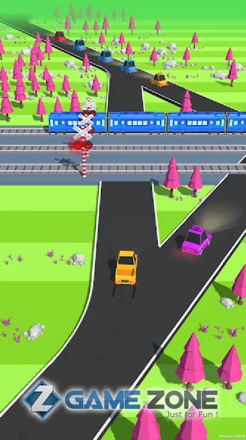 صورة من لعبة Traffic Run! [Много денег]