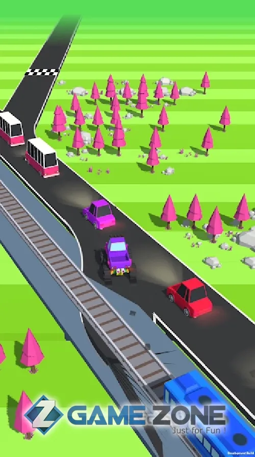 صورة من لعبة Traffic Run! [Много денег]