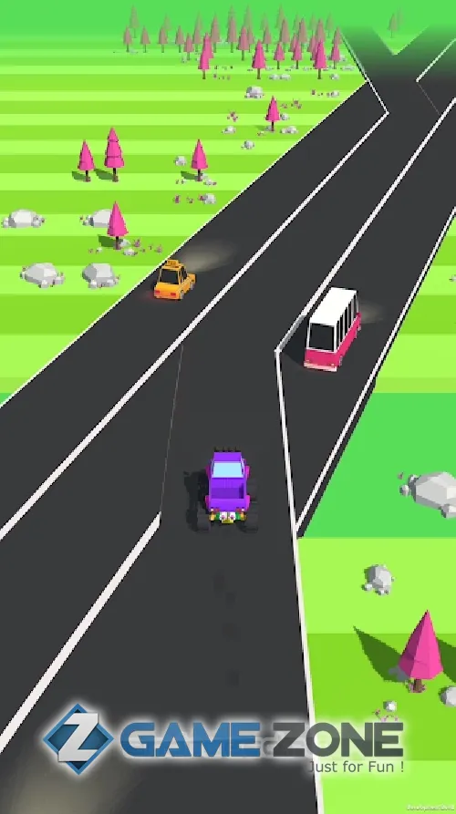 صورة من لعبة Traffic Run! [Много денег]