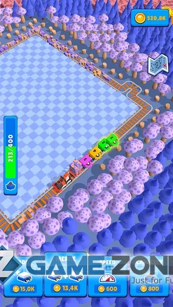 صورة من لعبة Train Miner: Idle Railway Game [Mod Money]