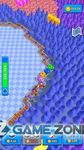 صورة من لعبة Train Miner: Idle Railway Game [Mod Money]