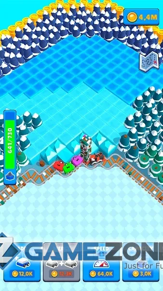 صورة من لعبة Train Miner: Idle Railway Game [Mod Money]