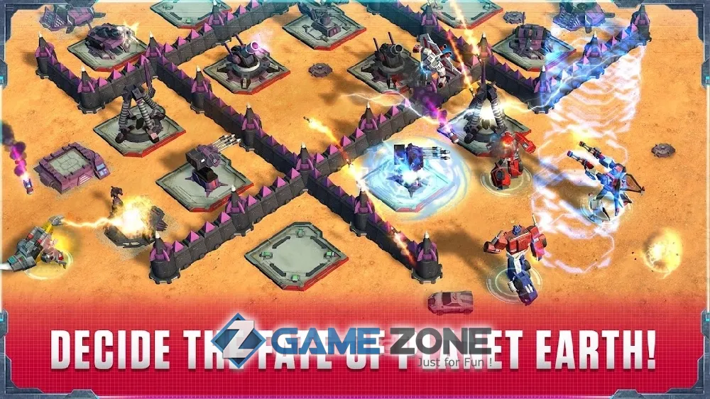 صورة من لعبة Transformers: Earth Wars Beta