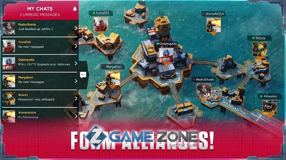 صورة من لعبة Transformers: Earth Wars Beta