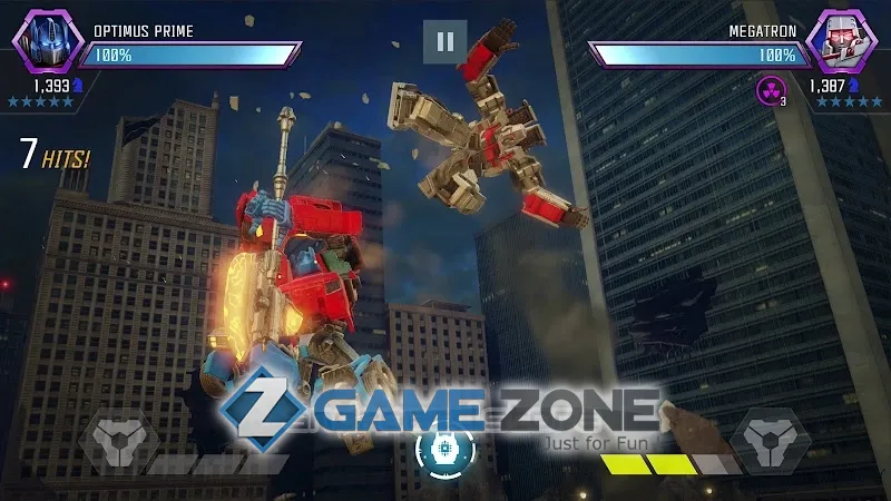 صورة من لعبة TRANSFORMERS Forged to Fight