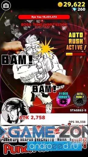 صورة من لعبة Trash and Fists [Много денег]