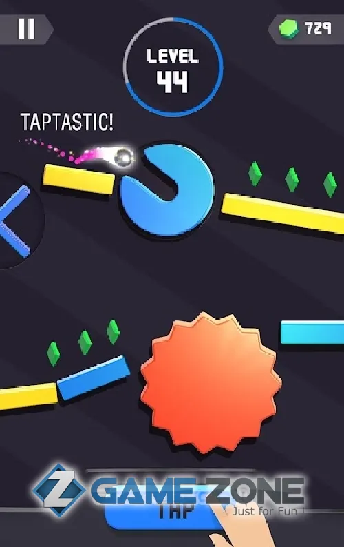 صورة من لعبة Tricky Taps