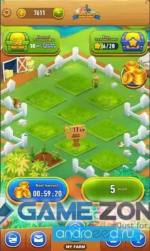 صورة من لعبة Tripeaks Solitaire Farm game [Mod Money/Adfree]