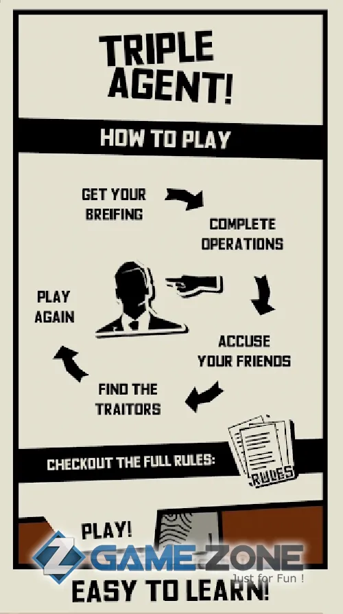 صورة من لعبة Triple Agent! [Premium]