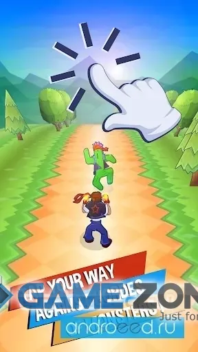 صورة من لعبة Triple Tap Attack [Много денег]