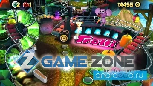 صورة من لعبة Trolli Pinball