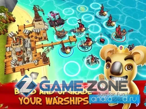 صورة من لعبة Tropical Wars