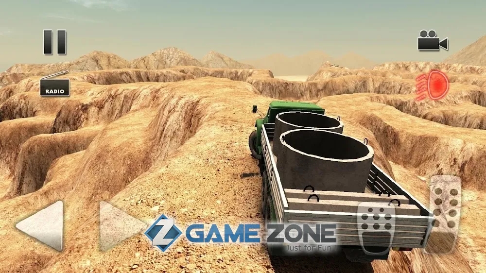 صورة من لعبة Truck Driver Crazy Road 2
