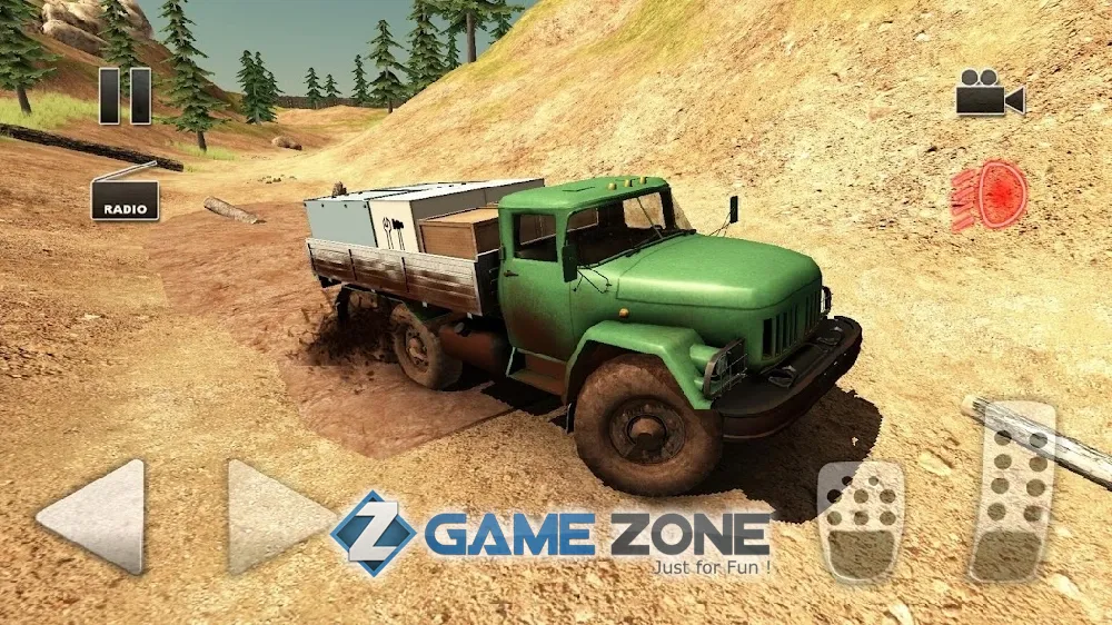 صورة من لعبة Truck Driver Crazy Road 2