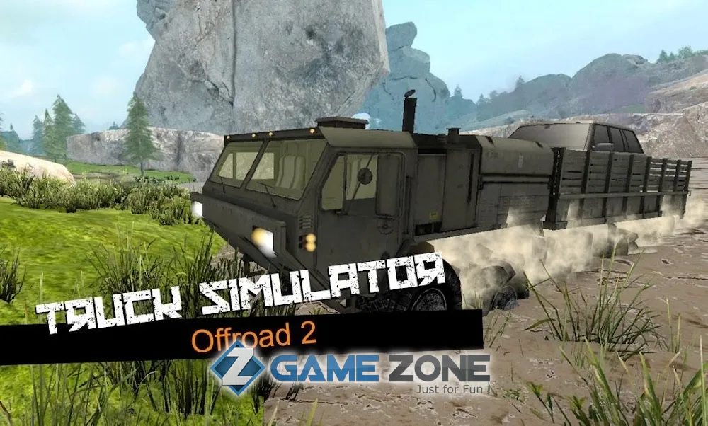 صورة من لعبة Truck Simulator Offroad 2