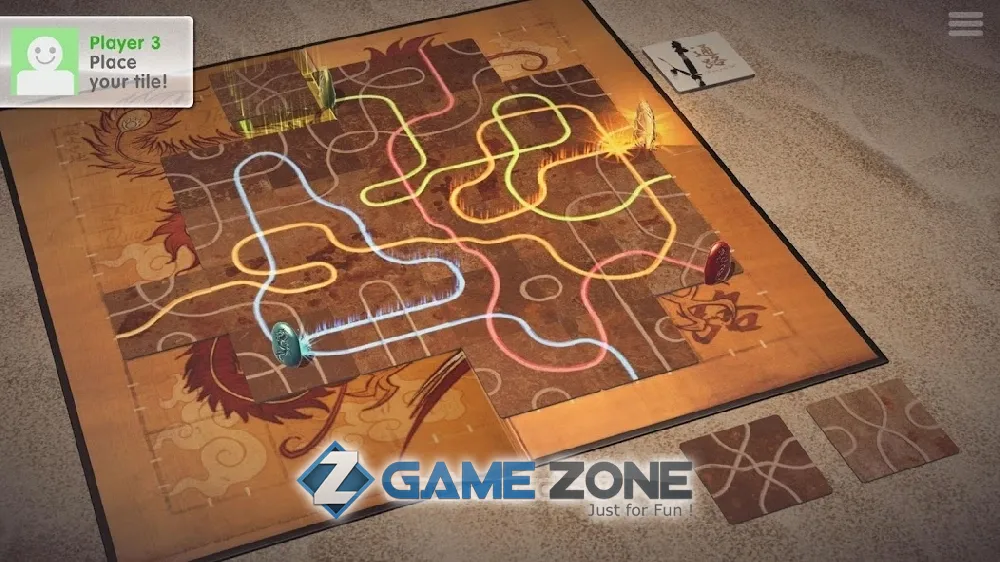 صورة من لعبة Tsuro - The Game of the Path