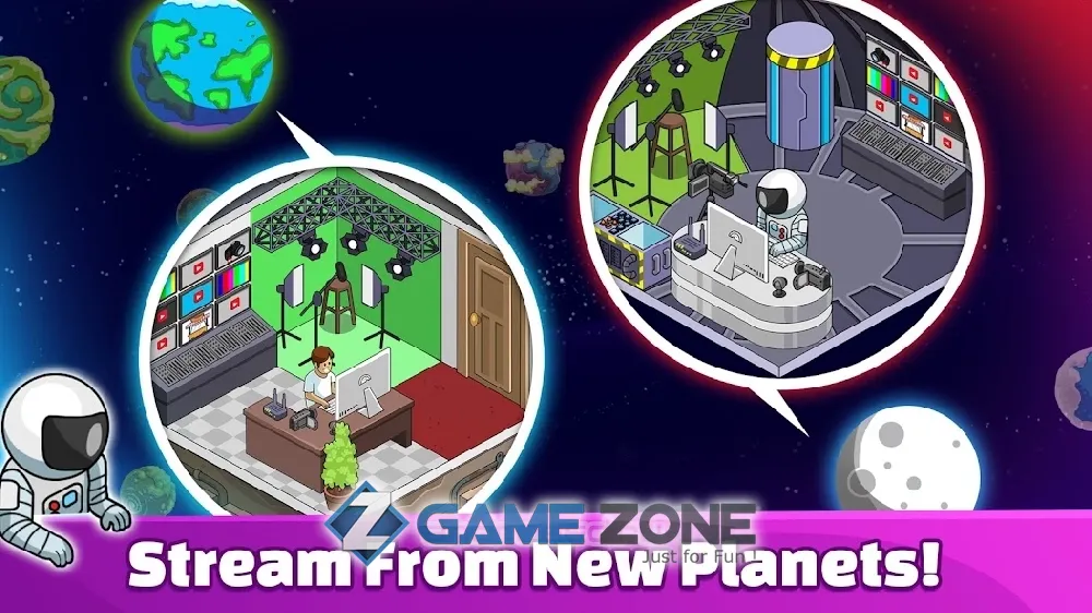 صورة من لعبة Tube Tycoon - Tubers Simulator Idle Clicker Game
