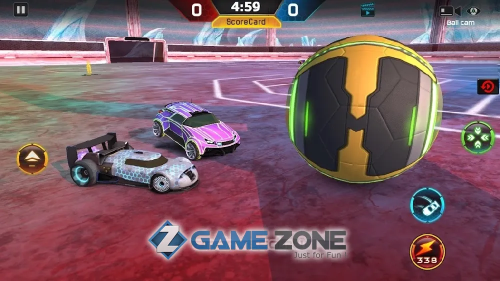صورة من لعبة Turbo league [Unlocked]
