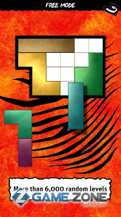 صورة من لعبة Ubongo - Puzzle Challenge