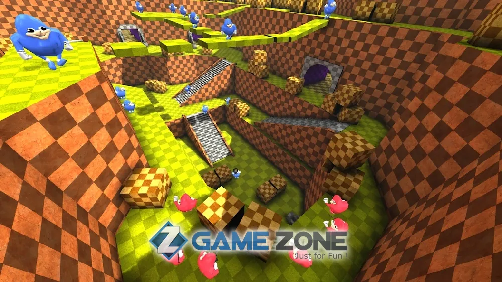 صورة من لعبة Ugandan Knuckles and Chungus Battle Royale Online