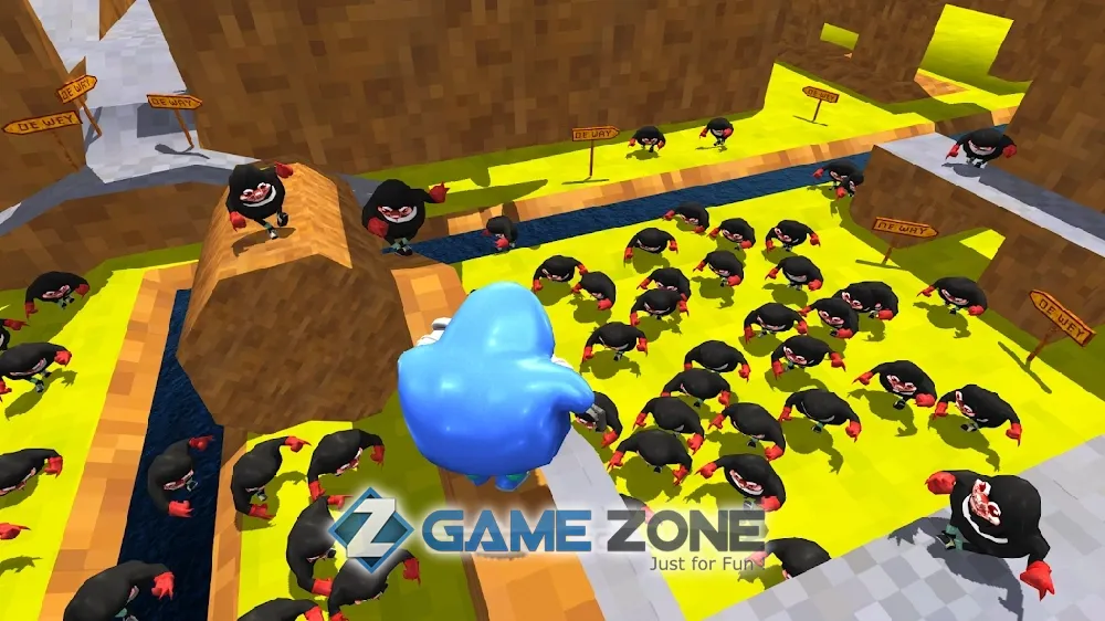 صورة من لعبة Ugandan Knuckles and Chungus Battle Royale Online