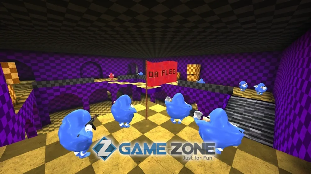 صورة من لعبة Ugandan Knuckles and Chungus Battle Royale Online